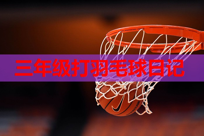 三年级打羽毛球日记 三年级打羽毛球日记