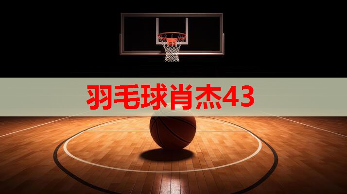 羽毛球肖杰43 羽毛球肖杰43